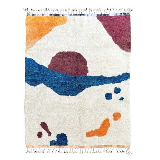 Handgemaakt Marokkaans wollen tapijt – Uniek en tijdloos 200cm x 300cm – vloerkleden en tapijten, Cotton (photo 2 of 8)