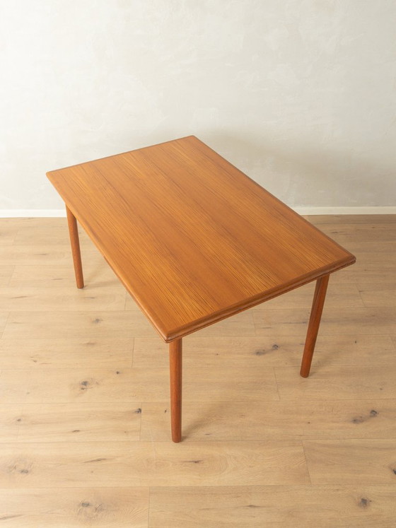 1960s Dining Table, Poul Hundevad – Wood (photo 11 of 12)