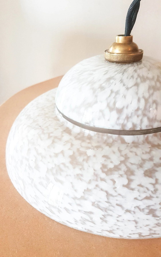 Lampada Portatile in Vetro Clichy Bianco Vintage Personalizzabile – Illuminazione, Metal, Glass (photo 7 of 7)