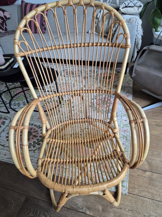 Preciosa silla Rohé Noordwolde – Sillones, Ratán, Mimbre (photo 2 of 6)