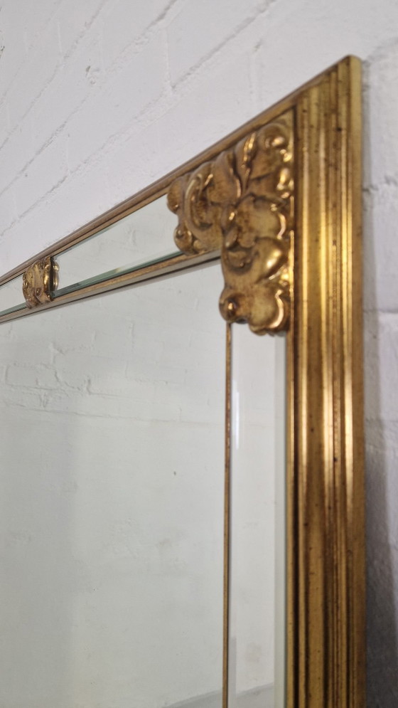 Specchio Deknudt Hollywood Regency, XX secolo – Vetro, Legno (photo 4 of 5)