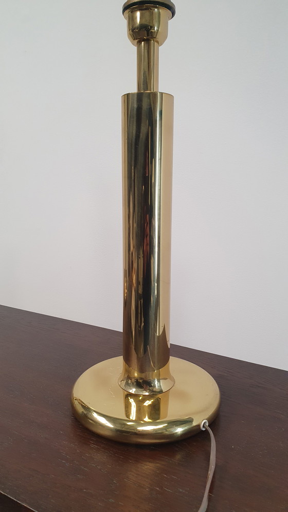 Image 1 of 2x messing tafellamp Baulmann Leuchten, Duitsland jaren 80