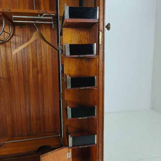 Image 1 of Art-Deco-Herrengarderobe Compactom – 1920