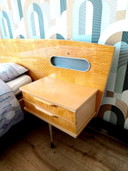 Letto matrimoniale vintage