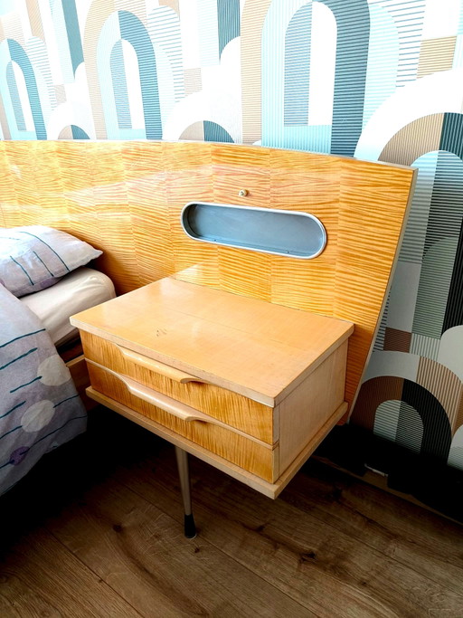 Vintage 2-Personen-Bett