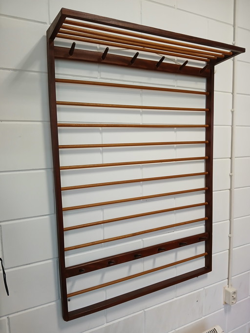 Vintage Teakhouten Kapstok, Jaren 60