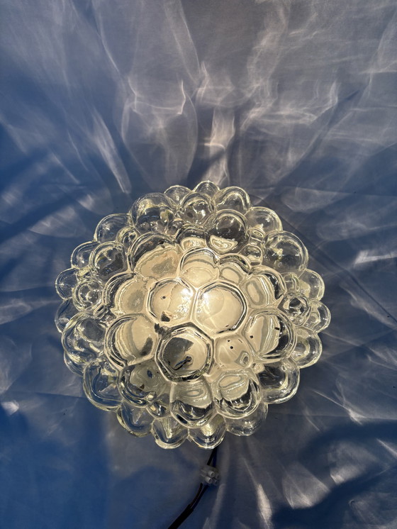 Image 1 of Vintage Helena Tynell "Bubble" wandlamp, iconisch 1960/1970