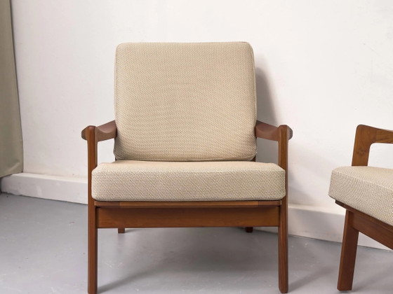 Sillones Lounge de teca de Tove & Edvard Kindt Larsen para Gustav Bahus, Juego de 2 – Mid Century Modern (photo 11 of 23)