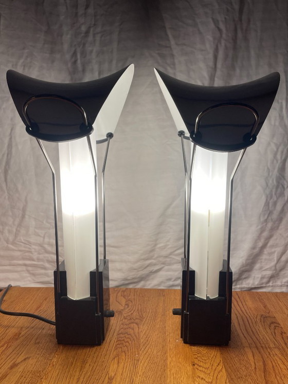 Image 1 of Palio Table Lamp by Perry A. King & Santiago Miranda for Arteluce, 1985