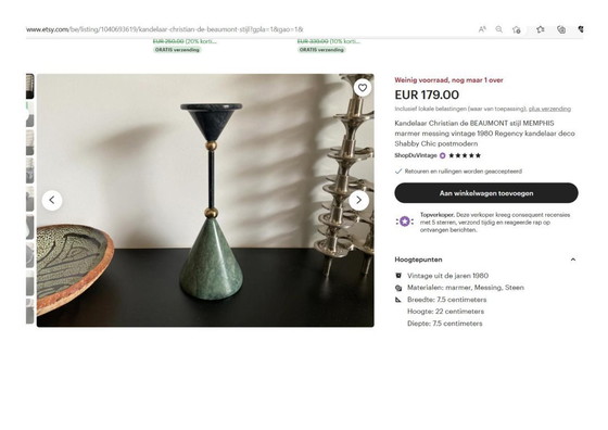 Image 1 of Chandeliers design de Christian De Beaumont