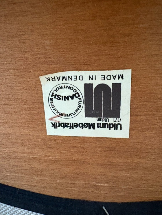 Image 1 of 5 sillas de comedor modernas de mediados de siglo de Johannes Andersen Uldum