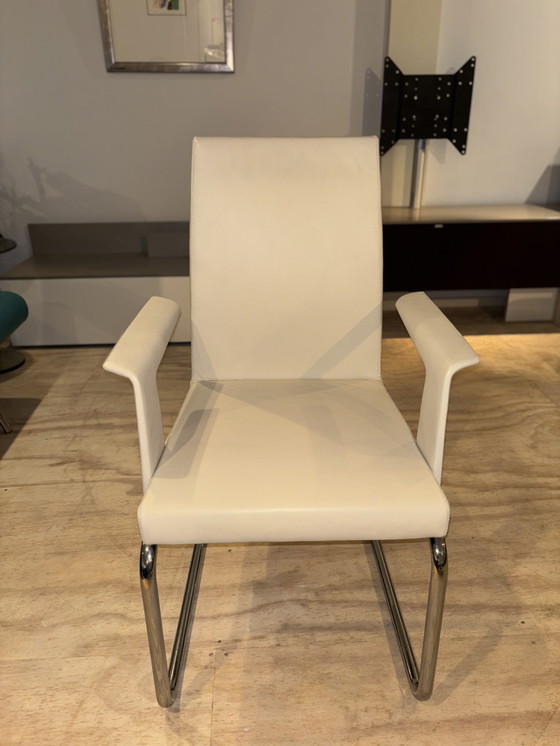 Image 1 of Set di 6 sedie da pranzo Rolf Benz: 4 senza braccioli, 2 con braccioli