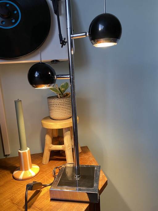 Lampada vintage a forma di bulbo oculare Seylumière Hary