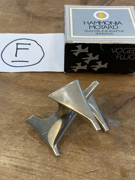 Image 1 of 1 modulaire kandelaar VOGELFLUG HAMMONIA MOTARD stijl NAGEL BMF vintage 1970 Lot F