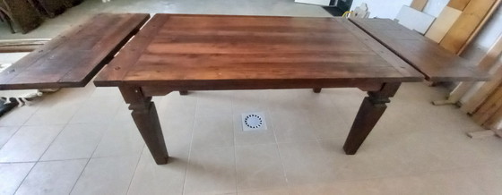 Image 1 of Rotan eethoek 7-delig