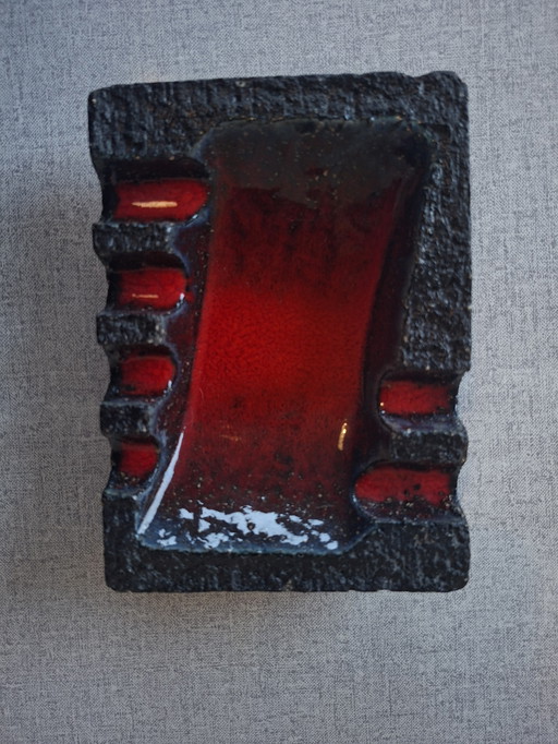 Fat Lava ashtray Vintage Brutalist