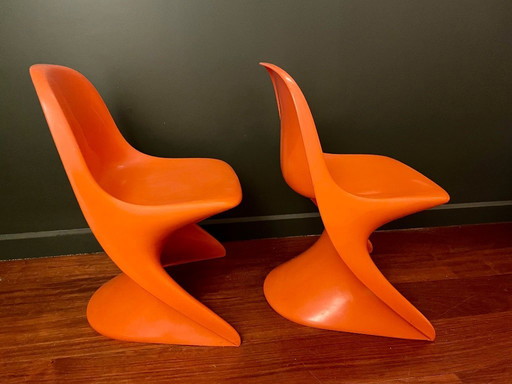 2x sedie per bambini Casalino 0 di Alexander Begge per Casala