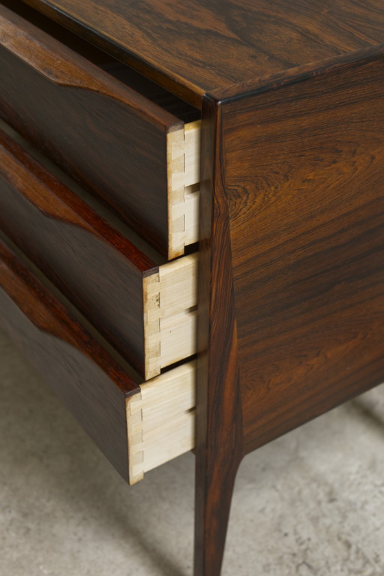 Image 1 of Rosewood Chest of Drawers, Model 34, Kai Kristiansen by Aksel Kjersgaard, 1960's