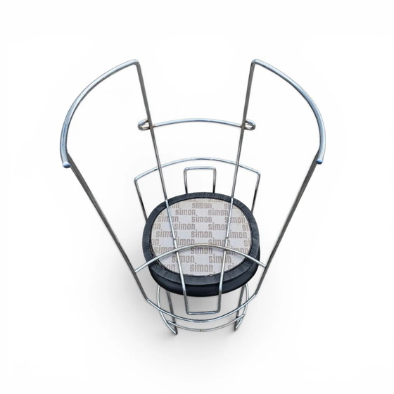 2 x Gaja stool by Kazuhide Takahama for Simon Gavina / black leather (photo 14 of 23)