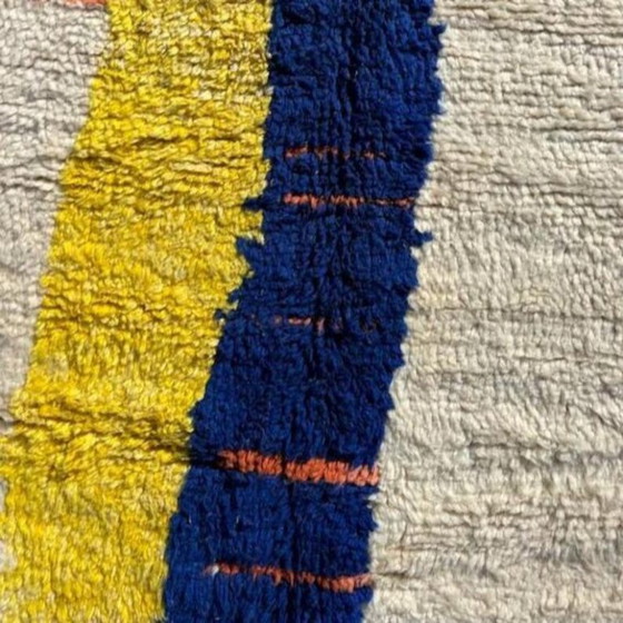 Image 1 of Tapiz AZILAL laine natural 200cmx150cm