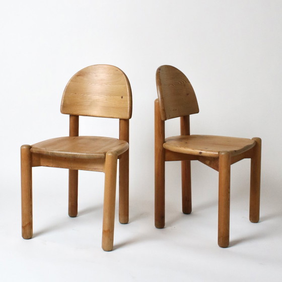 Image 1 of Stoelen Rainer Daumiller Voor Hirtshals Sauvaerk 70'S