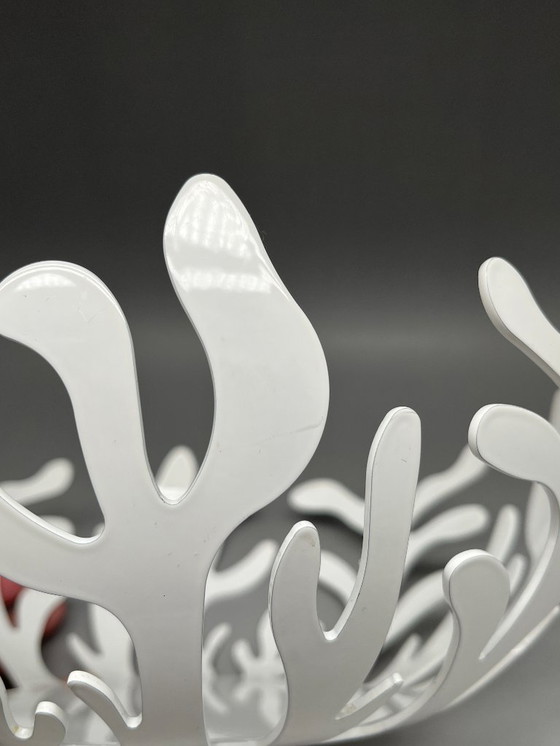 Image 1 of Frutero Alessi “Mediterraneo” – Acero blanco – Diseño de Emma Silvestris