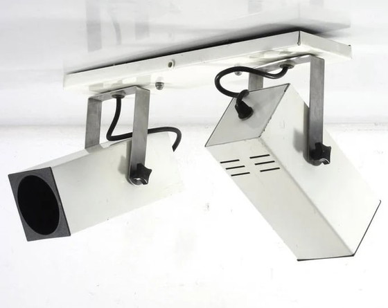 2 set di Faretti Sospesi Design Vintage Phillips anni '70 – Philips, Metallo, Plastica (photo 2 of 7)