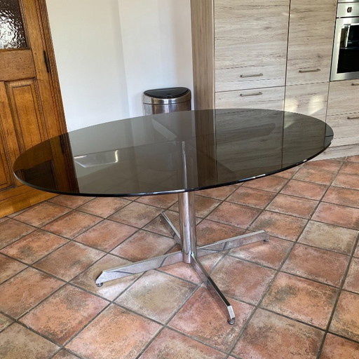 Florence Knoll table for Roche Bobois. 1970. 152x116