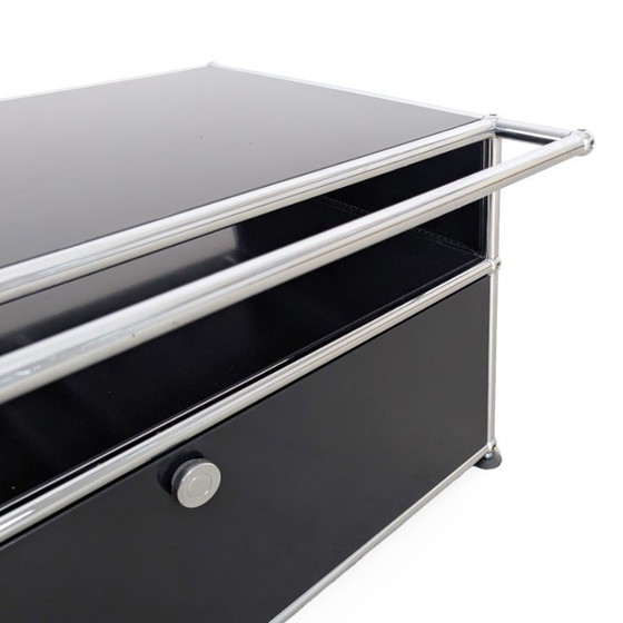 Image 1 of Original USM Haller Couchtisch Fritz Haller Beistelltisch Metall