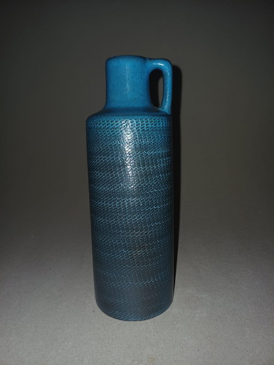 Skandinavische Keramikvase von Ingrid Atterberg, Upsala Ekeby, Serie „Bris“, 20 cm – Vasen, Ceramic (photo 4 of 12)