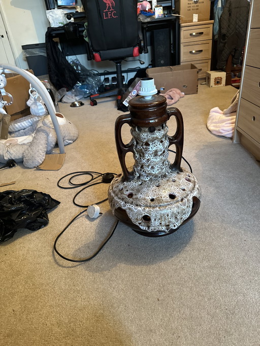 Antique Herda Oil Lamp Base