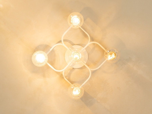Wall and Ceiling Lamp, Gaetano Sciolari, Leola