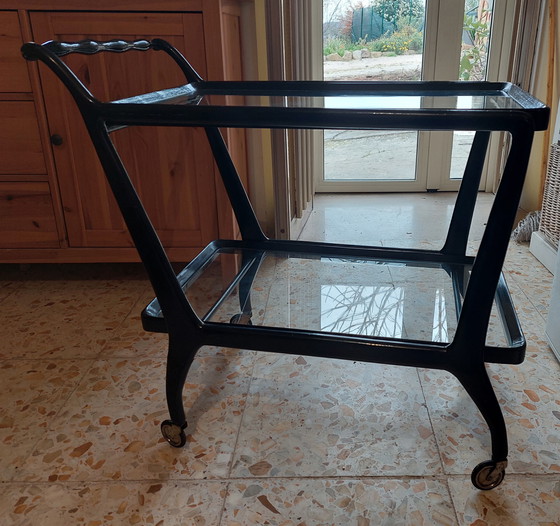 Image 1 of Carrello portabevande italiano vintage di metà secolo, anni '60