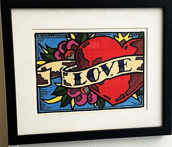 Henk Schiffmacher (1952) - Love – Litografie e stampe, Paper (photo 6 of 7)