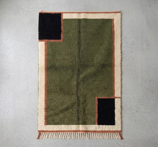 Alfombra bereber marroquí de 4/3 m – vloerkleden en tapijten, Wool (photo 2 of 7)