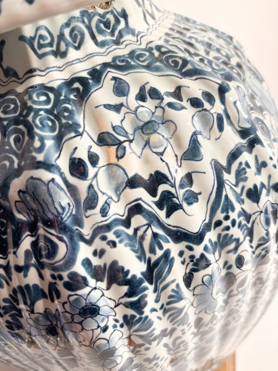 Vase en céramique de Delft peint à la main, XIXe siècle – Ceramic (photo 6 of 17)