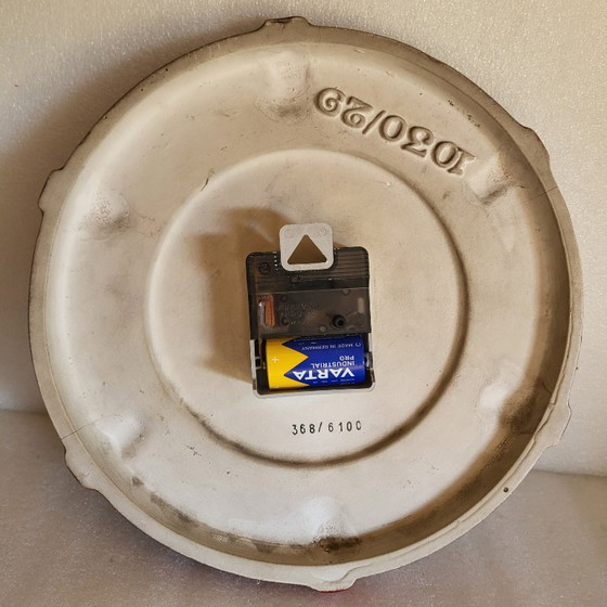 Image 1 of Horloge space age,fat Lava en céramique émaillée, west germany, vintage 1960,70 