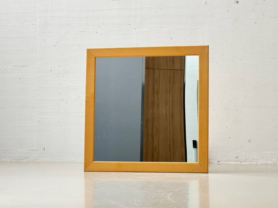 Image 1 of Elegant square wall mirror, 1950s/60s