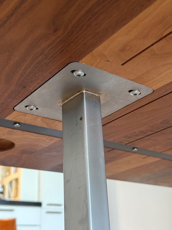 Image 1 of Solid American walnut dining table