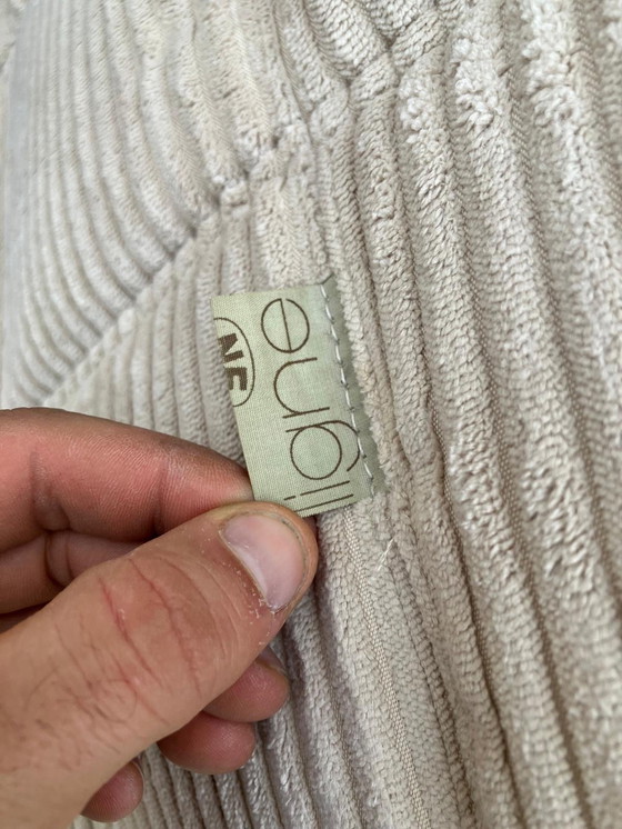 Image 1 of Ligne Roset Kashima 3 posti, 2x2 posti, 1 posto in velluto a coste beige 10/10