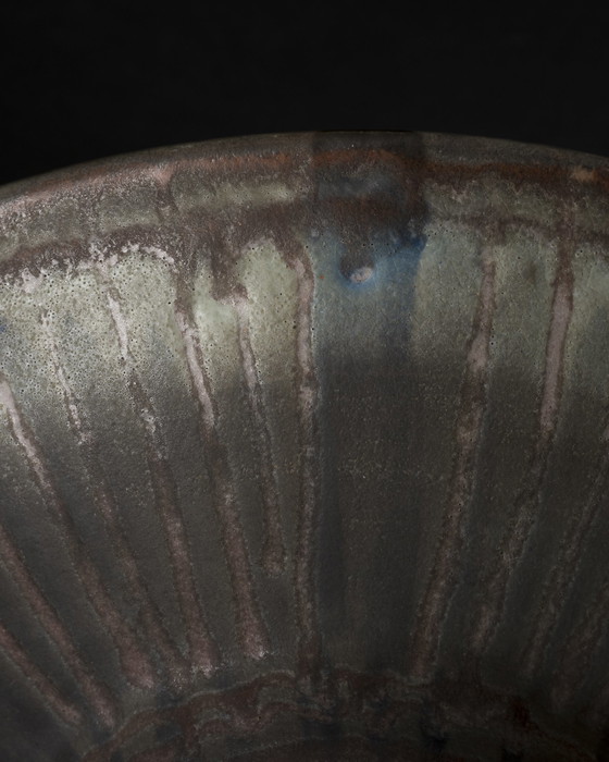 Image 1 of Karlsruher Majolika Keramiek Fruitschaal Fridegart Glatzle West Duits Aardewerk