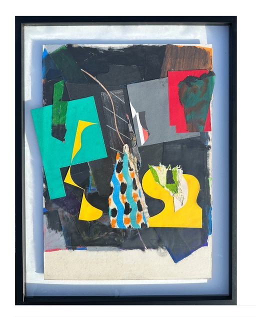 Abstract painting. United Kingdom, 1960s