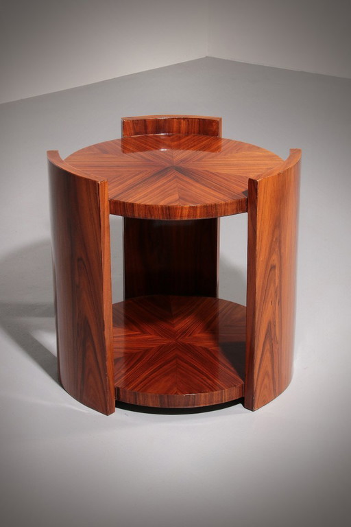 Timeless Art Deco wooden Bar Table.