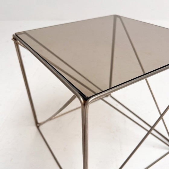Tavolino laterale geometrico isocele di Max Sauce, anni '60 – Tavolini, Metal (photo 5 of 6)