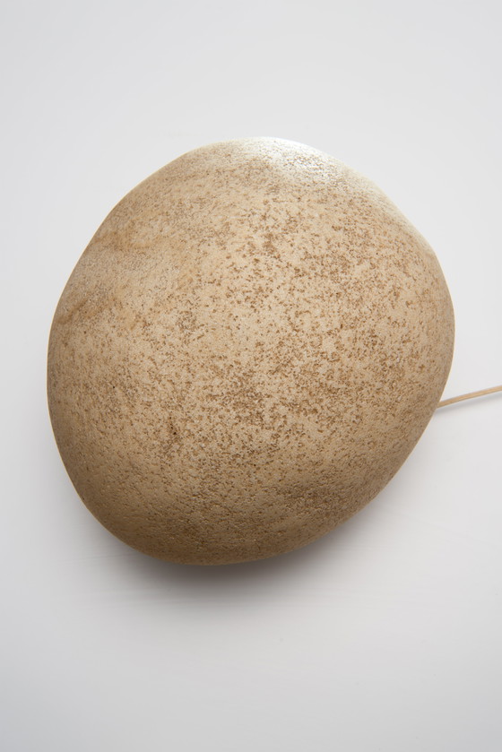 Image 1 of Lampe sculpturale - Dorra - Moon Rock - André Casenave