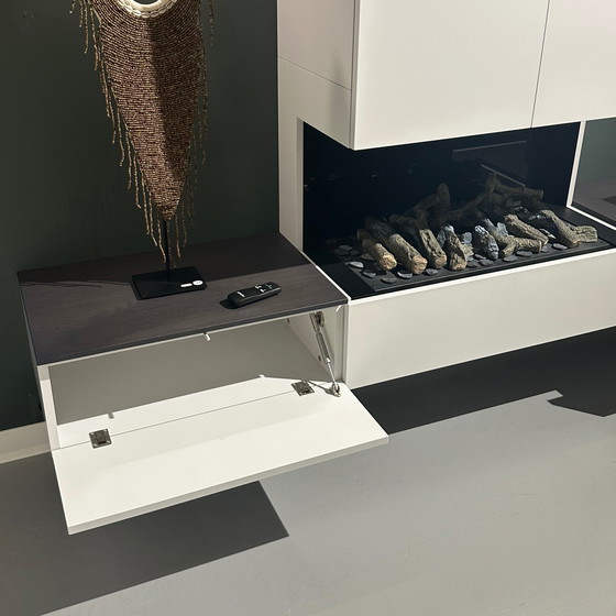 Image 1 of Interstar Combination F210-55 with fireplace TV cabinet