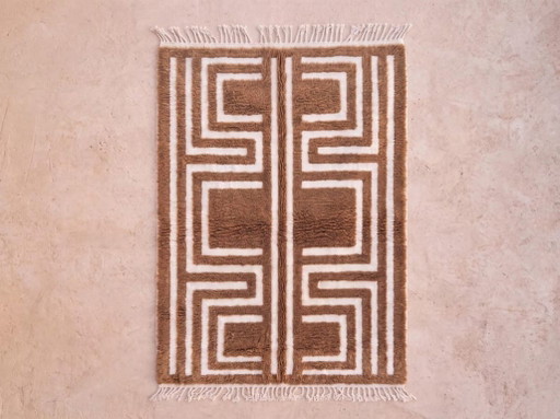 Tapis artisanal en laine naturelle 250cmx150cm – vloerkleden en tapijten, Cotton (photo 2 of 7)