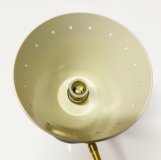 Image 1 of Italiaanse dubbele wandlamp, ontwerp uit de jaren 1950