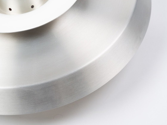 Danish vintage pendant lamp Superlight by David Mogensen, 1980s – Aluminium (photo 6 of 12)