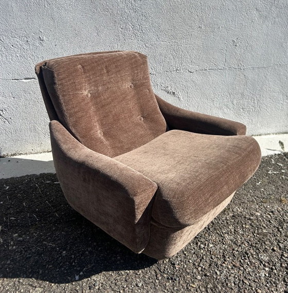 Image 1 of fauteuil et ottoman Michel Cadestin pour Airborne 